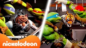 Черепашки-ниндзя | Черепашки‑ниндзя против Tiger Claw в Fortnite! | Nickelodeon Cyrillic
