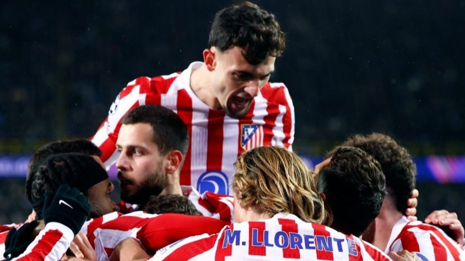 Брюгге 3:3 Атлетико Мадрид. ЛЧ. 1/16 финала. 18.02.2026 смотреть онлайн