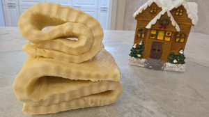 Слоёное бездрожжевое тесто. Процесс приготовления занимает не больше 15 минут.🤗☕