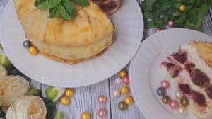 Масленица продолжается! Сегодня готовим блинный торт!🥞🥞🥞 У нас снег целый день, выбираю грядки.