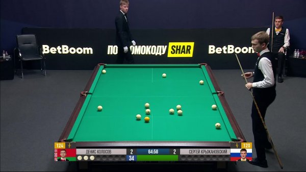 "BetBoom" Лига чемпионов 2026 1 этап Колосов Денис (BLR) - Крыжановский Сергей (RUS) Св.пирамида.