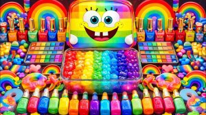 АСМР Слайм💗Яркие Слаймы💗Блестки и косметика АСМР