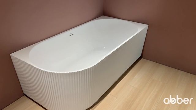 Акриловая ванна Abber AB9329-1.5 R 150x75 см R, угловая, белый