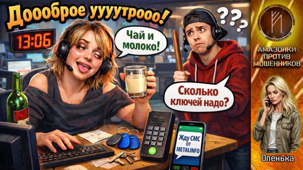 ОЛЕНЬКА / КОЛЛ-ЦЕНТР ПРОСНУЛСЯ ЗРЯ