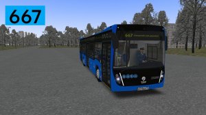 OMSI 2: Автобус №667 Олимпийская деревня - Метро Озёрная