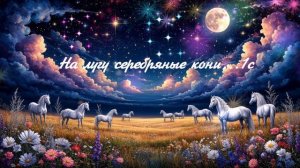 На лугу серебряные кони ...1с ВИДЕО ПЕСНЯ В ДУШУ