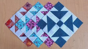 Самый простой лоскутный узор! Идеальное решение для тех, кто хочет сшить свой первый квилт легко