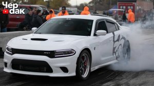 Ушатали Dodge на драг рейсинге  в Небраске.