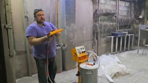 Приобрел аппрат для порошковой покраски tsl m7. Первые впечатления.