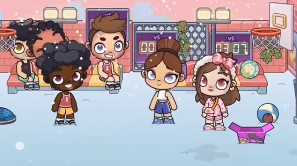 Avatar World - секретки на баскетбольной площадке!