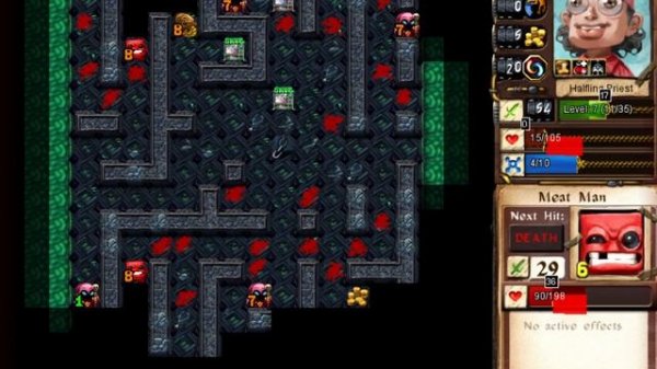 Desktop Dungeons Aqua Edition - Priest silver challenge (сложный уровень #3)