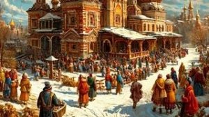 Широкая Масленица. 4-й день- Разгуляй. Роскошная музыкальная открытка.