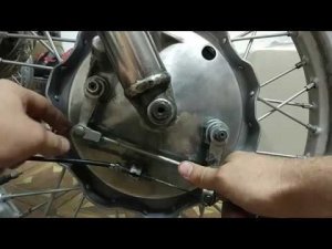 Регулировка тормозов мотоцикла Урал