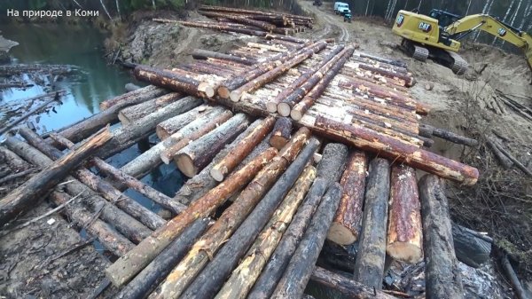 Еду на трицикле на охоту. Хороший человек помог перейти по мосту. 15 серия