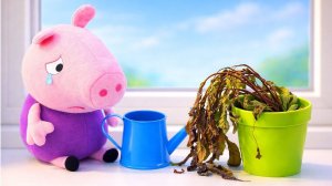 Пеппа и Джордж ухаживают за цветами: как спасти букет цветов