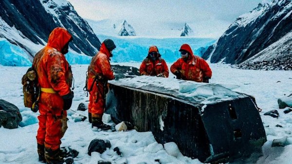 Геологи в вечной мерзлоте нашли древний саркофаг