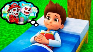 ЧТО Случилось С Райдером Щенячий Патруль в Майнкрафт Мультик