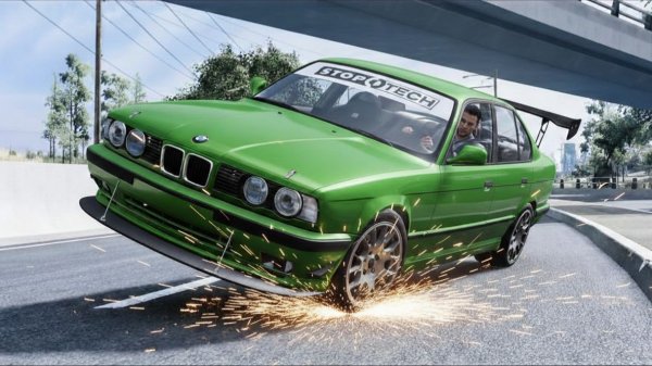 BeamNG Drive - Реалистичные аварии с опрокидыванием