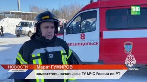 Снег продавил крышу: склад рухнул, сотрудницу вытаскивали из-под завалов