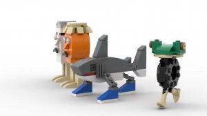 Итальянские мемы из лего# акула тралалело#тум тум сахур#крокодилобомбардиро