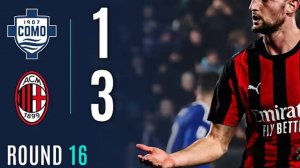 Милан - Комо. Обзор матча 18.02.2026. Италия, тур 25
