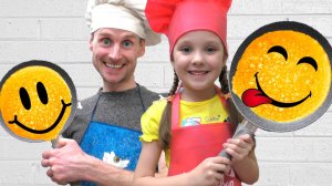 Детская песенка про Блины на английском языке - Видео для детей - Песенки для малышей