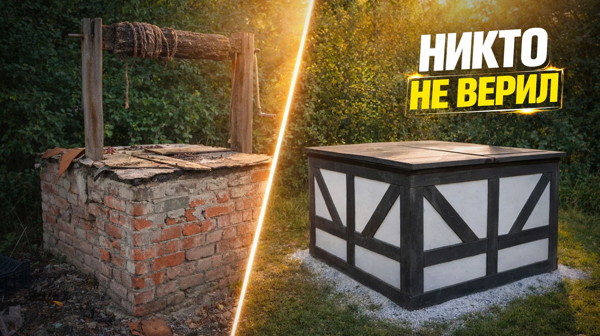 Этот колодец хотели снести… но я решил его восстановить смотреть онлайн