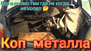 МЕТАЛЛОКОП на угад,еду туда куда глаза глядят