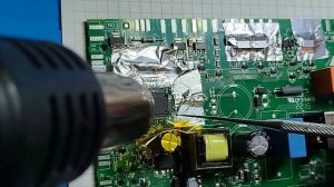 Ремонт посудомоечной машины Gorenje GV663D60.Неисправность силового модуля.