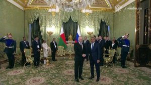 в Кремле с Президентом Возрождения Республики Мадагаскар Микаэлем Рандрианириной👈🤝
