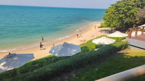 Водные процедуры после завтрака в отеле Dusit Thani Паттайя ⛱️ 🏊♂️ 🌴