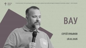 "Вау" - Сергей Лукьянов - 18.02.2026