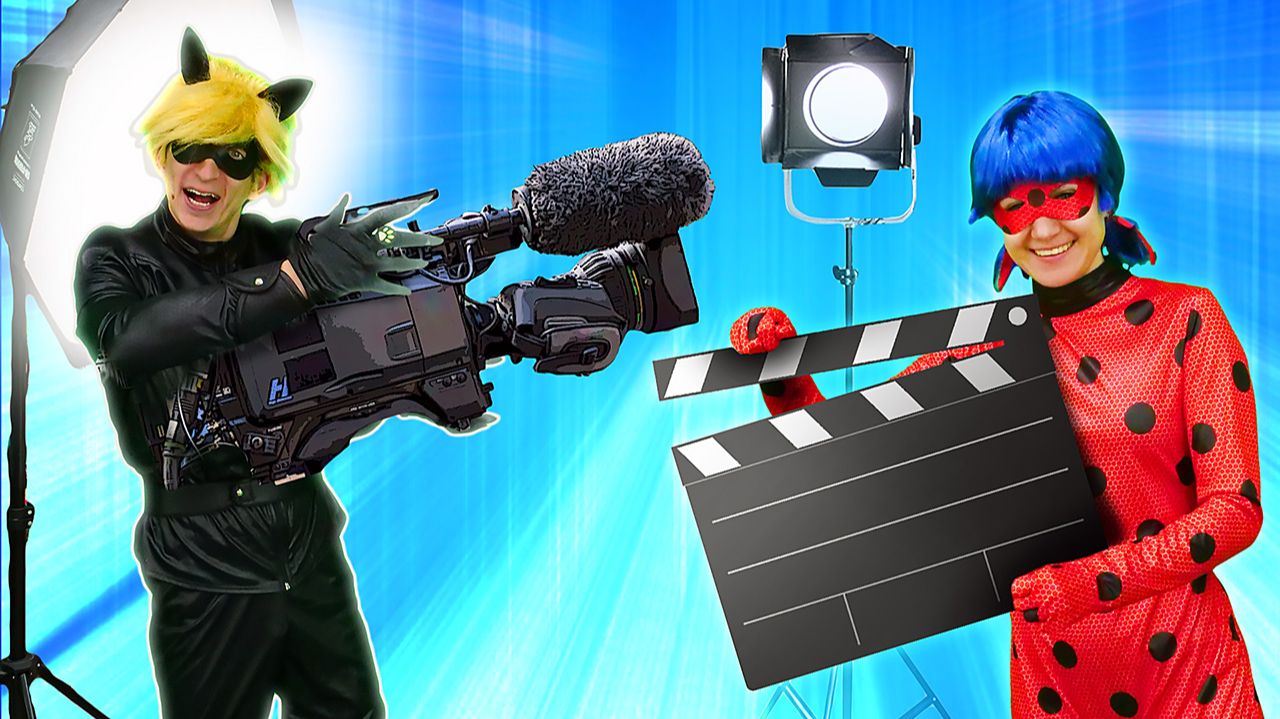 ОПЕРАТОР СТАЛ ЗЛОДЕЕМ НА СЪЁМКАХ КИНО! 🎥😱 Леди Баг и Супер Кот СПАСАЮТ ФИЛЬМ!