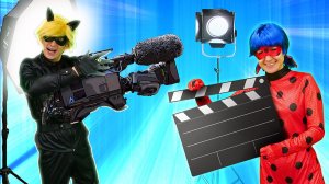 ОПЕРАТОР СТАЛ ЗЛОДЕЕМ НА СЪЁМКАХ КИНО! 🎥😱 Леди Баг и Супер Кот СПАСАЮТ ФИЛЬМ!