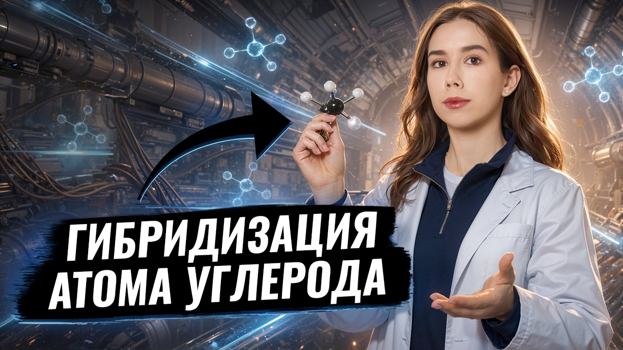 Гибридизация атома углерода  Химия ЕГЭ  Умскул