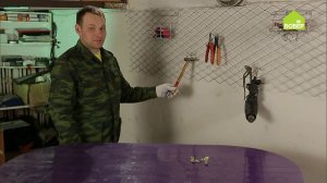 Стенд для инструментов из сетки-рабицы. Классная идея для каждого мастера!