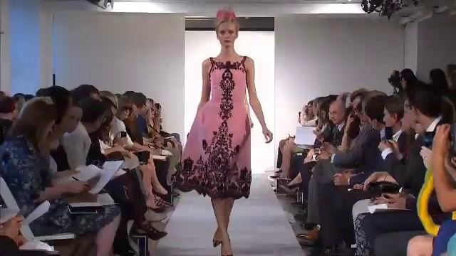 Показ женской коллекции Oscar De La Renta весна-лето 2013