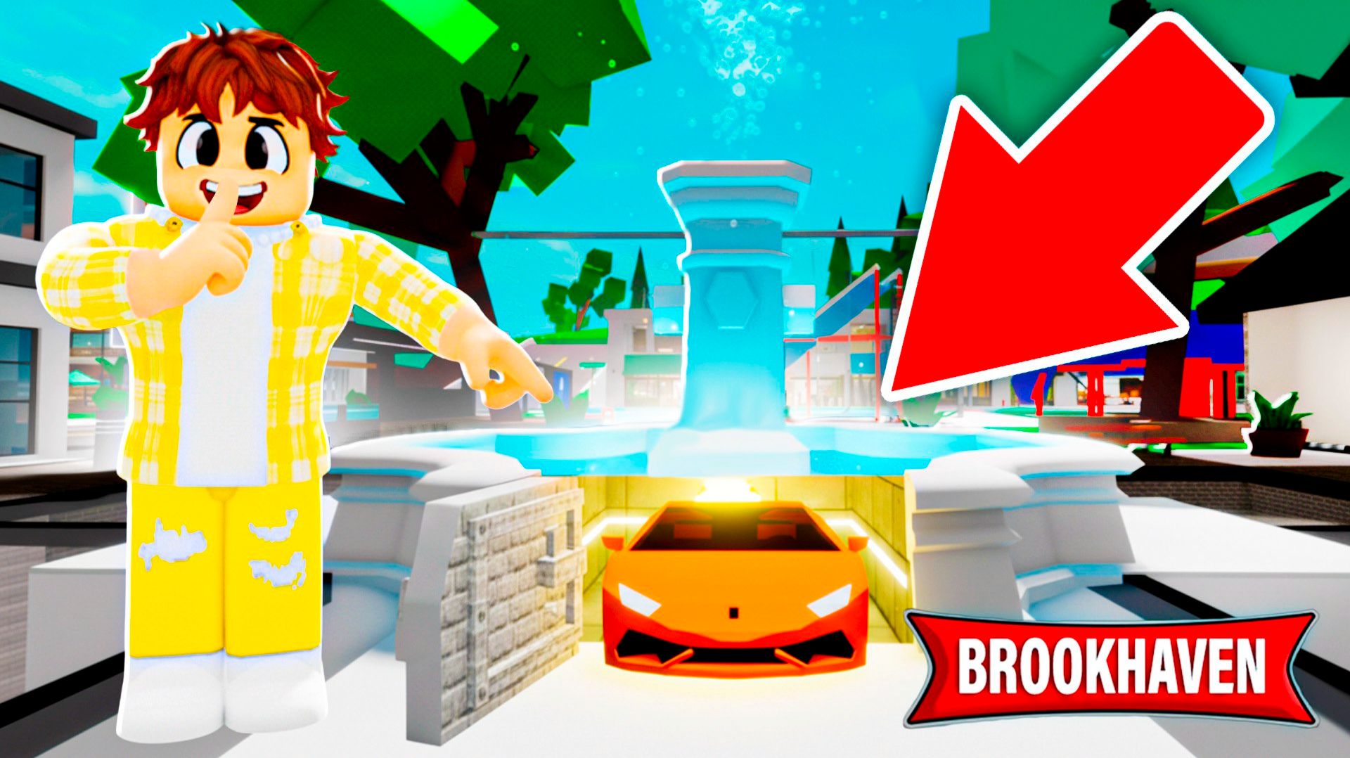 Найди LAMBORGHINI и я ЕЕ ПОДАРЮ в Brookhaven в ROBLOX! Это почти невозможно! смотреть онлайн