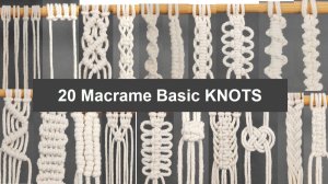 20 Базовых Узлов Макраме/ Макраме для НАЧИНАЮЩИХ/  Макраме для новечков