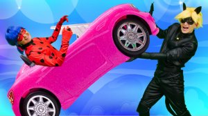 БАРБИ УСТРОИЛА ПОГРОМ В АВТОСЕРВИСЕ! 🚗💥 Леди Баг и Супер Кот спешат на помощь! 🦸⚡