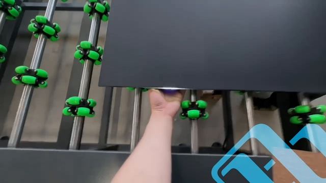 👀 Линия валковой покраски Colorglass + сушильный тоннель HFD Fenix: безальтернативное качество!