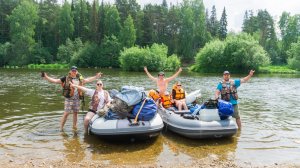 СЕМЕЙНЫЙ СПЛАВ по Чусовой: 3 дня, две лодки, дети, дождь и плов! 🏕️🚣♂️