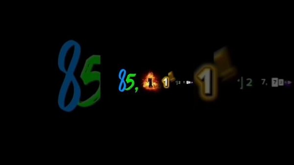 Цифры 0 до 1 вигинтиллион