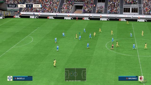 Футбол. Серия А. Милан - Комо. Обзор матча [FIFA 23] смотреть онлайн