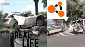 Аварии на реальных событиях в beamng drive #29