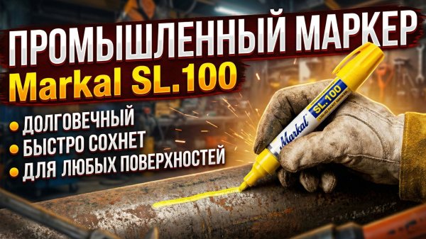 MARKAL SL.100 — УНИВЕРСАЛЬНЫЙ ПРОМЫШЛЕННЫЙ МАРКЕР С ЖИДКОЙ КРАСКОЙ: ОБЗОР И ПРИМЕНЕНИЕ