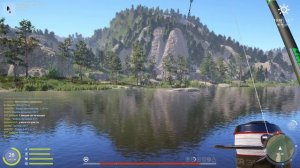 Таймень на форелевую снасть. Река Белая. Русская Рыбалка 4.