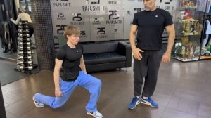 Папа Смит и его ученик эктаморф. Тренировка ног.