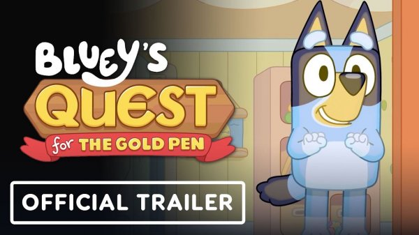 Bluey’s Quest for The Gold Pen - Official Console and PC Announcement Trailer