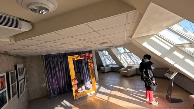 Национальная библиотека Беларуси и смотровая площадка зимой #ActiveVibesBelarus #Беларусь #Минск